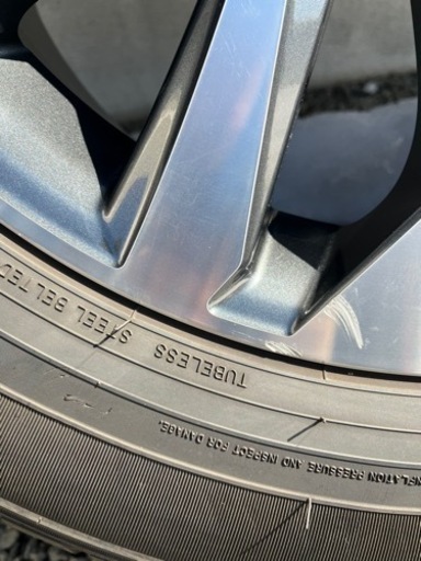 ランドクルーザープラド150後期　純正オプション19インチホイール　1本