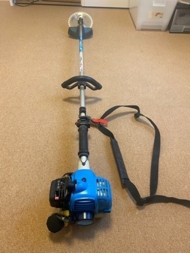 エンジン式　刈払機　中古　エンジン始動ok