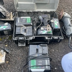 初心者セット　電動工具　ハイコーキの画像