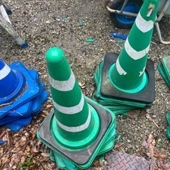カラーコーンウエイトつきの画像