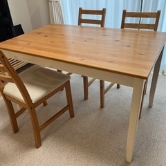 IKEAダイニング　決まりました。