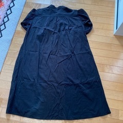 【新品未使用】黒 シャツ 羽織りの画像