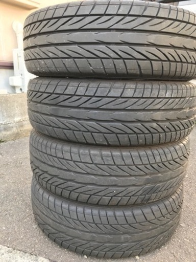 軽自動車165 55 14 バリ溝 タイヤホイール4本セット
