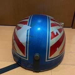 ヘルメット　半ヘル　つば付きの画像