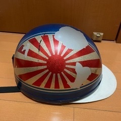 ヘルメット　半ヘル　つば付きの画像
