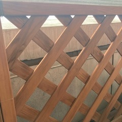 取引済【4/25終了】ガーデン　ガーデニング　ラティス　フェンス　ベランダ　目隠し　　差し上げますの画像