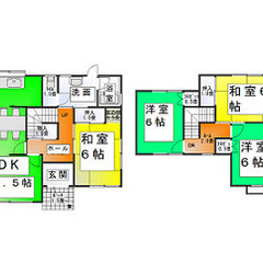 紀の川市貴志川町岸宮賃貸69000円管理費無し.込みです　　リフォーム済み、 - 不動産