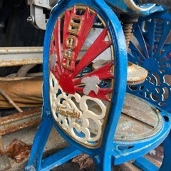 昭和レトロ アンティーク ビンテージ 日の出製作所 かき氷製造機 ヒノデ號