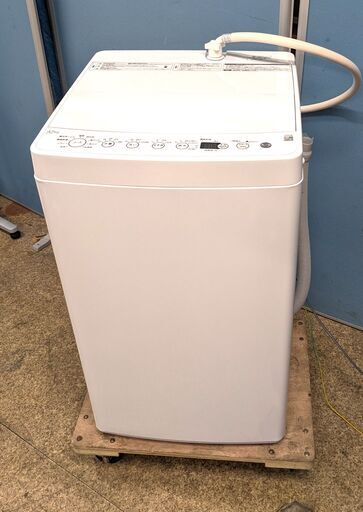 【高年式】 Haier 全自動電気洗濯機 4.5kg 2023年製 BW-45A シンプル コンパクト 単身