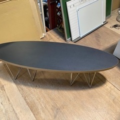 ☆中古品 モダン ラウンドテーブル 家具 リビング テーブル☆