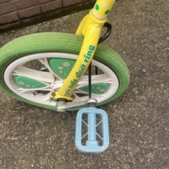 子供用一輪車の画像