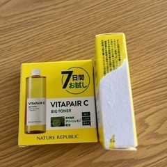 【新品】ネイチャーリパブリック ビタペアCビッグトナー〈化粧水〉お試しサンプル2点の画像