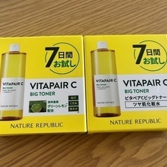 ネイチャーリパブリック ビタペアCビッグトナー〈化粧水〉お試しサ...