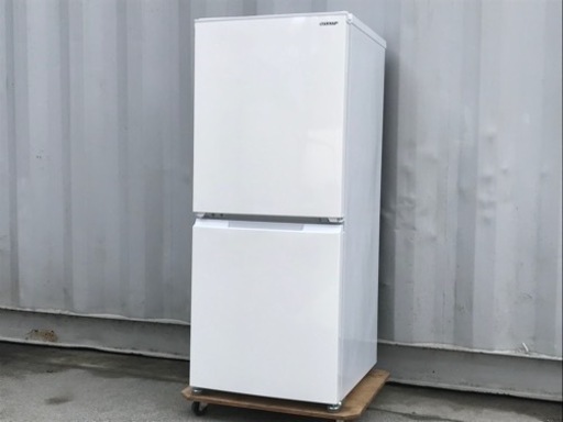 E265J◇美品！シャープ◇２ドア冷蔵庫◇152L◇2021年製◇どっちもドア◇SJ-D15GJ-W