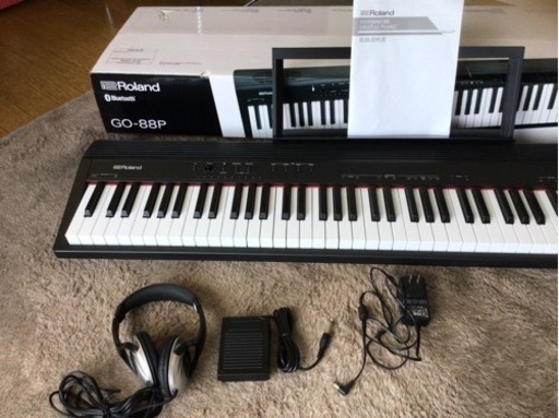 取引中　ケース付きローランドピアノ2022購入GO:PIANO88