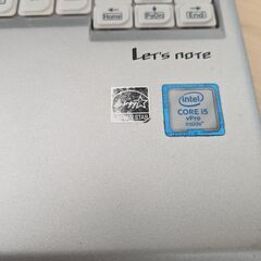 【引取り限定】Panasonic Lets'note CF-SZ5の画像