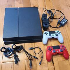 PS4 CUH-1200A 本体&コントローラー2個&充電スタン...