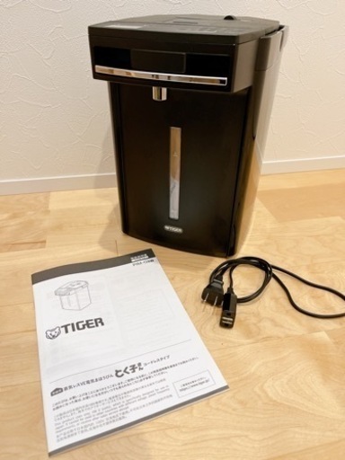 【お値下げ】タイガー魔法瓶 PIM-G300K VE電気ポット とく子 3.0L ブラック