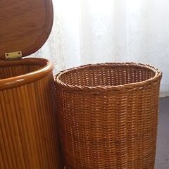 籐のマルチボックスの画像