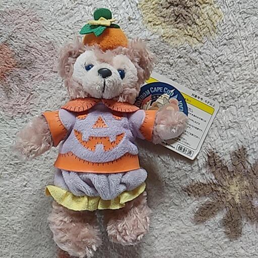ディズニーシー。 シェリーメイ　ぬいぐるみバッジ・コスチューム　ぬいば　ディズニーベア　TDS　ダッフィーA