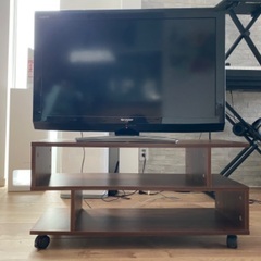 6/23まで！無料　〜　美品　テレビ台キャスター付き