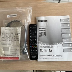 ハイセンス43型　43F68E　中古　引き取りのみの画像