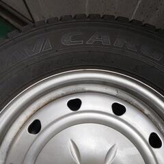 165R13 6PR スタッドレスホイールセットの画像