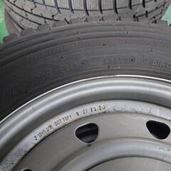 165R13 6PR スタッドレスホイールセットの画像