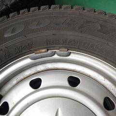 165R13 6PR スタッドレスホイールセットの画像