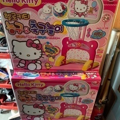 新品　ハローキティー　バスケット&サッカーの画像