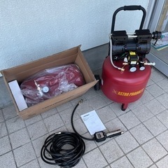 エアーコンプレッサー★新品100V静音★