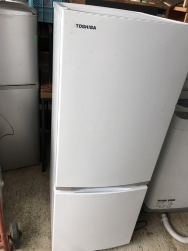 2021年製！東芝 冷凍冷蔵庫 2ドア 153L GR-S15BS(W)