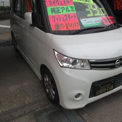 Ｈ２３　ルークス　ハイウェイスター　車検２年付き👍　左側パワース...