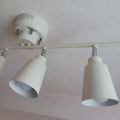 家電　ランプ　照明　4灯LEDシーリングライト　LEDライトつきの画像