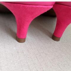 ピンク　パンプス　XL　の画像