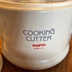 家電 キッチン家電 電動クッキングカッターの画像