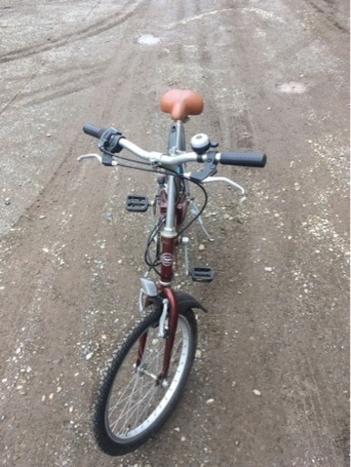 折りたたみ自転車03(6段変速)