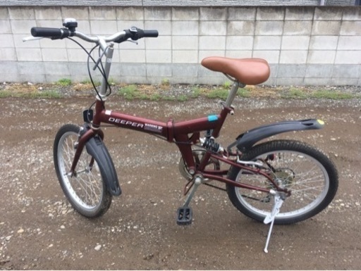 折りたたみ自転車03(6段変速)
