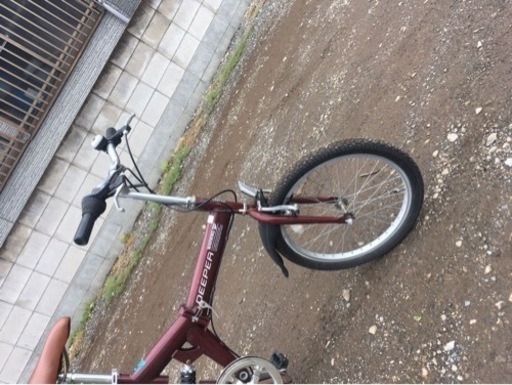 折りたたみ自転車03(6段変速)