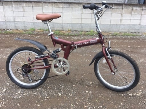 折りたたみ自転車03(6段変速) 数限定 折りたたみ自転車 20インチ シマノ製6段ギア 折り畳み自転車 