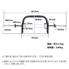 取引中　ヘックスバーベル　ヘクスバー　20kgプレート×2の画像