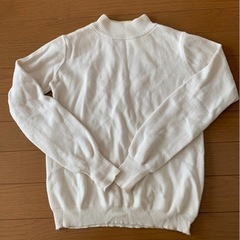 GRLグレイル　ハイネックリブニットトップス　白ホワイト　セーター  の画像