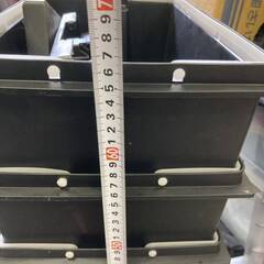 詳細不明 分別 ゴミ箱 ダストボックス 足踏み 開閉 上部 投入可能 3個セットの画像