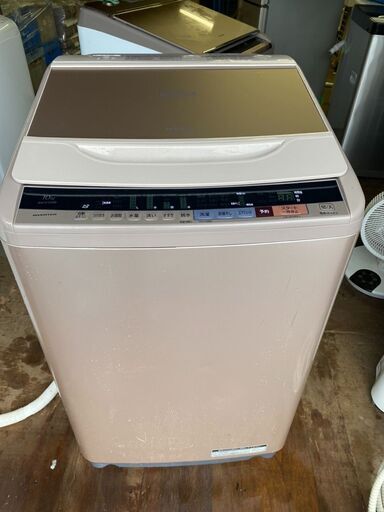 日立 HITACHI BW-V100B N [ビートウォッシュ 全自動洗濯機 （10kg）