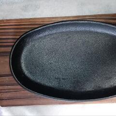 ステーキ用鉄板の画像