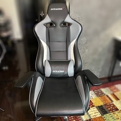 AKRacing ゲーミングチェア デスクチェア グレー 灰 Pro-X