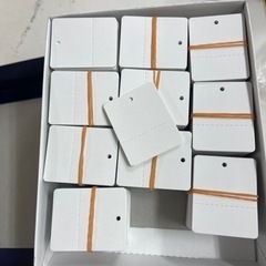 値札/糸無しの画像