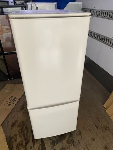 2020年式　三菱　冷蔵庫 Pシリーズ マットホワイト MR-P15F-W [2ドア /右開きタイプ /146L] [冷凍室 46L]