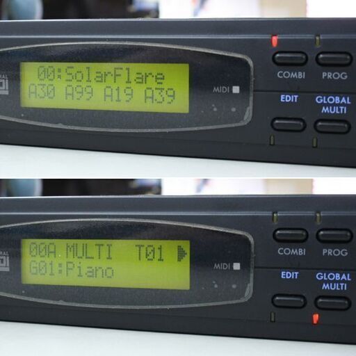 簡易動作確認済み KORG 音源モジュール X5DR MIDI IN/OUT/THRU 本体のみ コルグ シンセサイザー 札幌市 清田