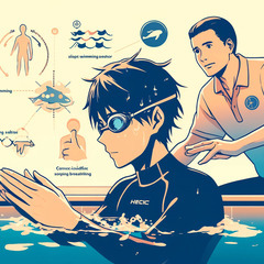 まずは初回相談を15分無料！【🐬公式🐬】■■業界初水泳コンサル■■お子様も大人も大歓迎！ 楽しく水泳を習得しましょう。水泳経験30年以上指導歴15年以上、希望の内容で指導致します。(千葉県/東京都)今のスイミングスクールで合格するポイントや自宅でできるトレーニングもサポートできます！（遠隔and直接指導可能）の画像